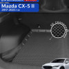 Коврик в багажник для автомобиля мазда сх5, Mazda CX-5 2 (2017-2022) EVA 3D Premium,