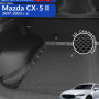 Коврик в багажник для автомобиля мазда сх5, Mazda CX-5 2 (2017-2022) EVA 3D Premium,