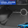 Коврик в багажник для автомобиля Haval Jolion 2WD 4WD, Хавал Джолион с бортиками, эва, eva
