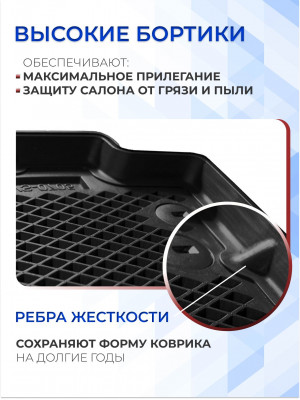 Коврик в багажник автомобиля Changan CS 35 Plus (2021-), Чанган CS 35 Plus