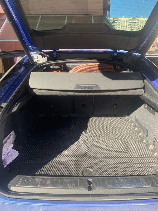 Коврик в багажник для автомобиля BMW X6 G06, БМВ Х6 G06 с бортиками, эва, eva