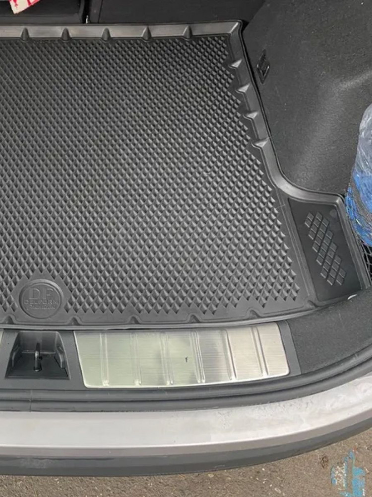 Коврик в багажник автомобиля Geely Coolray, Джили Кулрей, Belgee X50, Белджи Х50 с бортиками, эва, eva