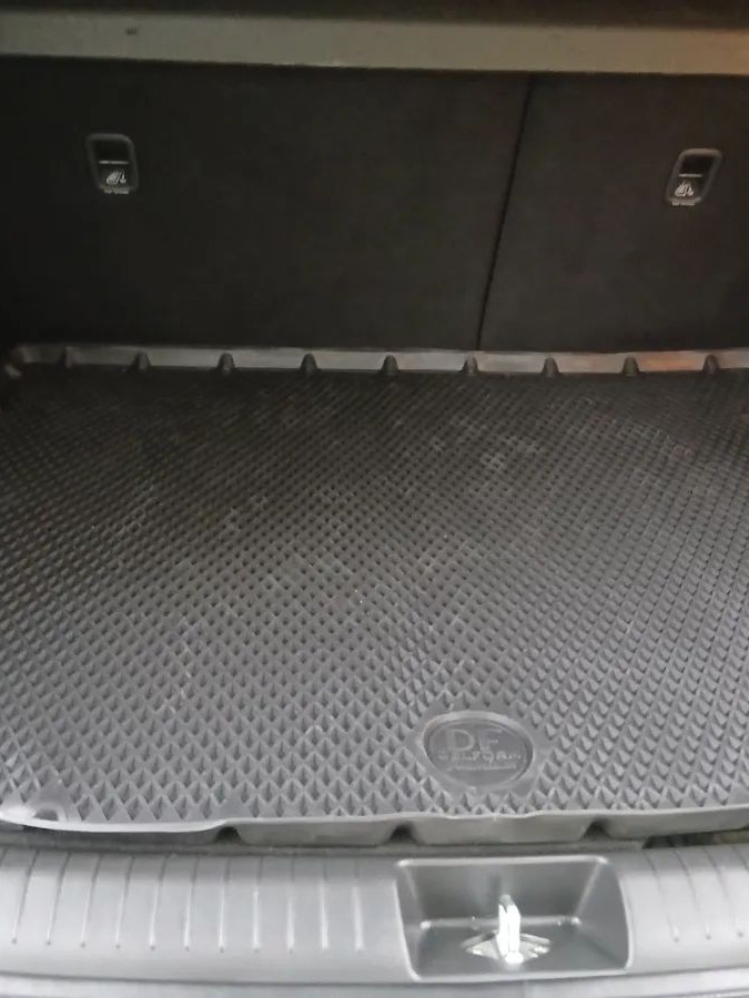 Коврик в багажник для автомобиля Хендай Крета 1 (2016-2021), Hyundai Creta 1 с бортиками, эва, eva