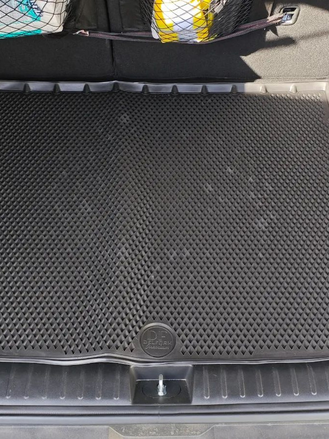 Коврик в багажник автомобиля Hyundai Tucson 4 Туссан (2021-25), Хендай Туксон с бортиками, эва, eva