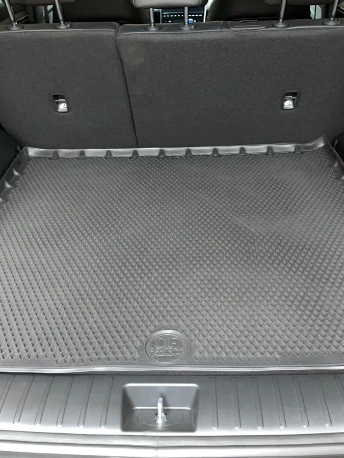 Коврик в багажник автомобиля Hyundai Tucson 4 Туссан (2021-25), Хендай Туксон с бортиками, эва, eva
