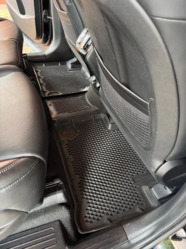 Коврики для автомобиля Kia Sorento 4, Киа Соренто 4 с бортиками, эва, eva