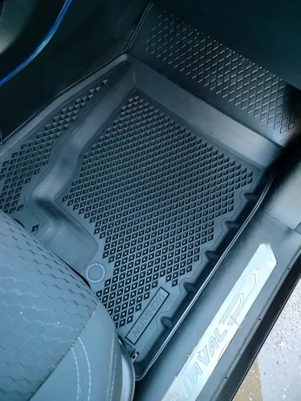 Коврики для автомобиля Хавал Ф7 Ф7х (2019-2022), коврики в машину Haval F7 F7x Premium ('EVA 3D') в cалон