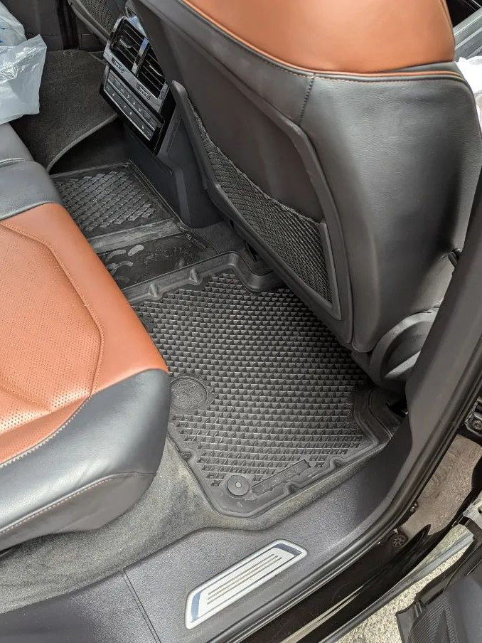 Коврики для автомобиля Volkswagen Touareg 3, Фольксваген Туарег 3 в cалон с бортиками, эва, eva