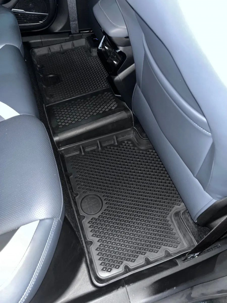 Коврики для автомобиля Geely Atlas 2 4 WD (2023-), Джили Атлас 2 в cалон с бортиками, эва, eva