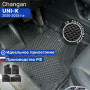 Коврики для автомобиля Changan UNI K (2020-), Чанган UNI K в cалон с бортиками, эва, eva