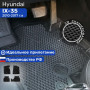 Коврики для автомобиля Хендай ix35, в салон авто Hyundai ix35 в cалон с бортиками, эва, eva