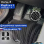 Коврики для автомобиля Рено Каптур 1 (2015-20), Renault Kapture 1 в cалон с бортиками, эва, eva