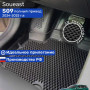 Коврики для автомобиля Soueast S09 (2024-), Соуист С09 поколение с бортиками, эва, eva