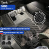 Коврики для автомобиля Tank T 500 (2021-),Танк 500 в cалон с бортиками, эва, eva