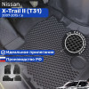 Коврики для автомобиля Nissan X-Trail Т31 (2), Ниссан X-Trail Т31 в cалон с бортиками, эва, eva